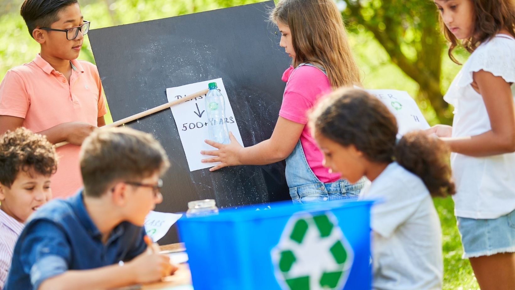 Ciencias proyecto material reciclado